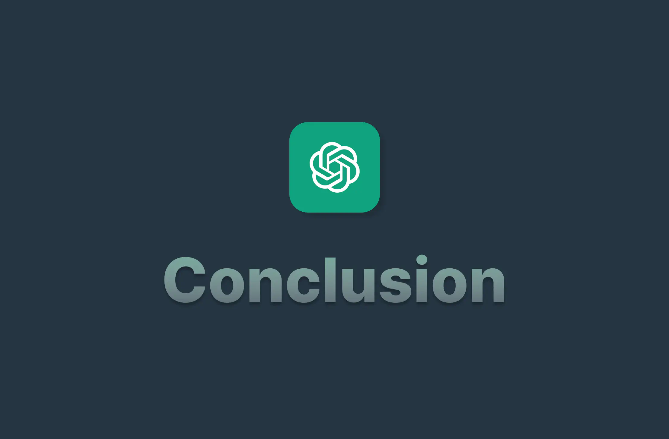 Conclusion