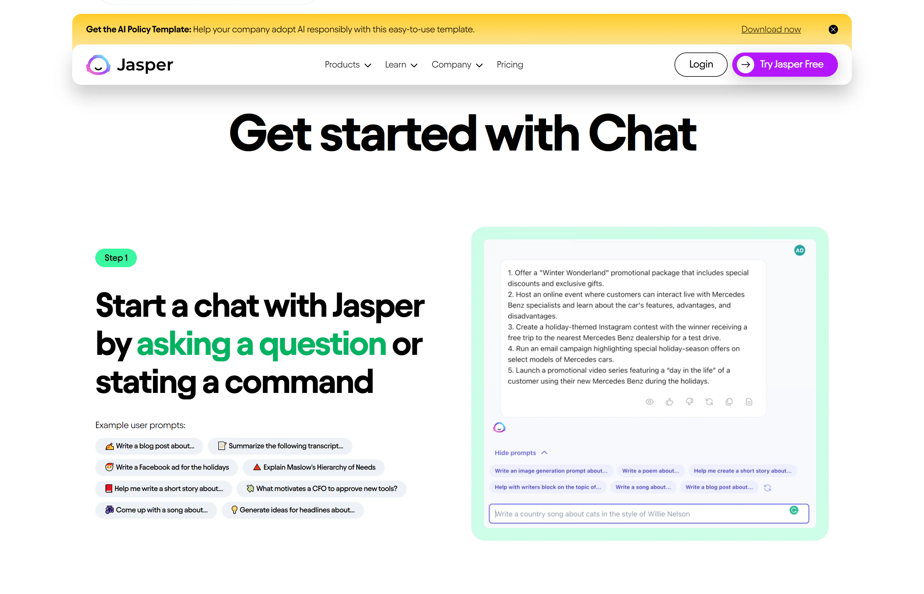 Jasper Chat